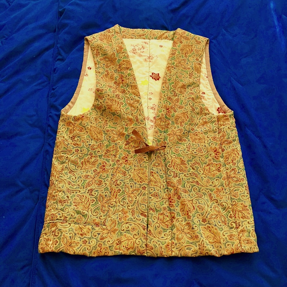 Japanese Handmade Vest NWOT